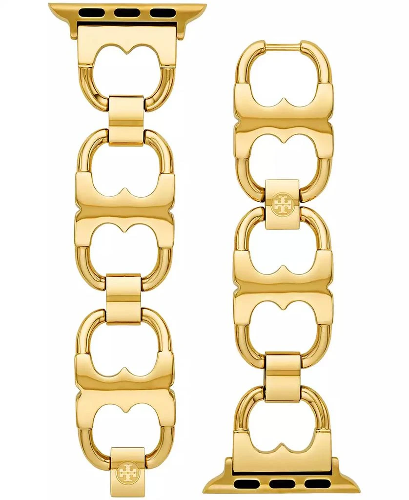 商品Tory Burch|Gold-Tone Stainless Steel Gemini Link Bracelet For Apple Watch® 38mm/40mm,价格¥822,第1张图片