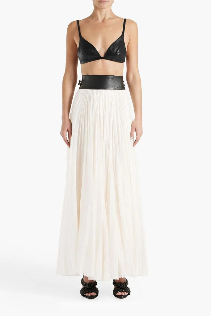 商品Gabriela Hearst|Hay leather bra top,价格¥1925,第2张图片详细描述