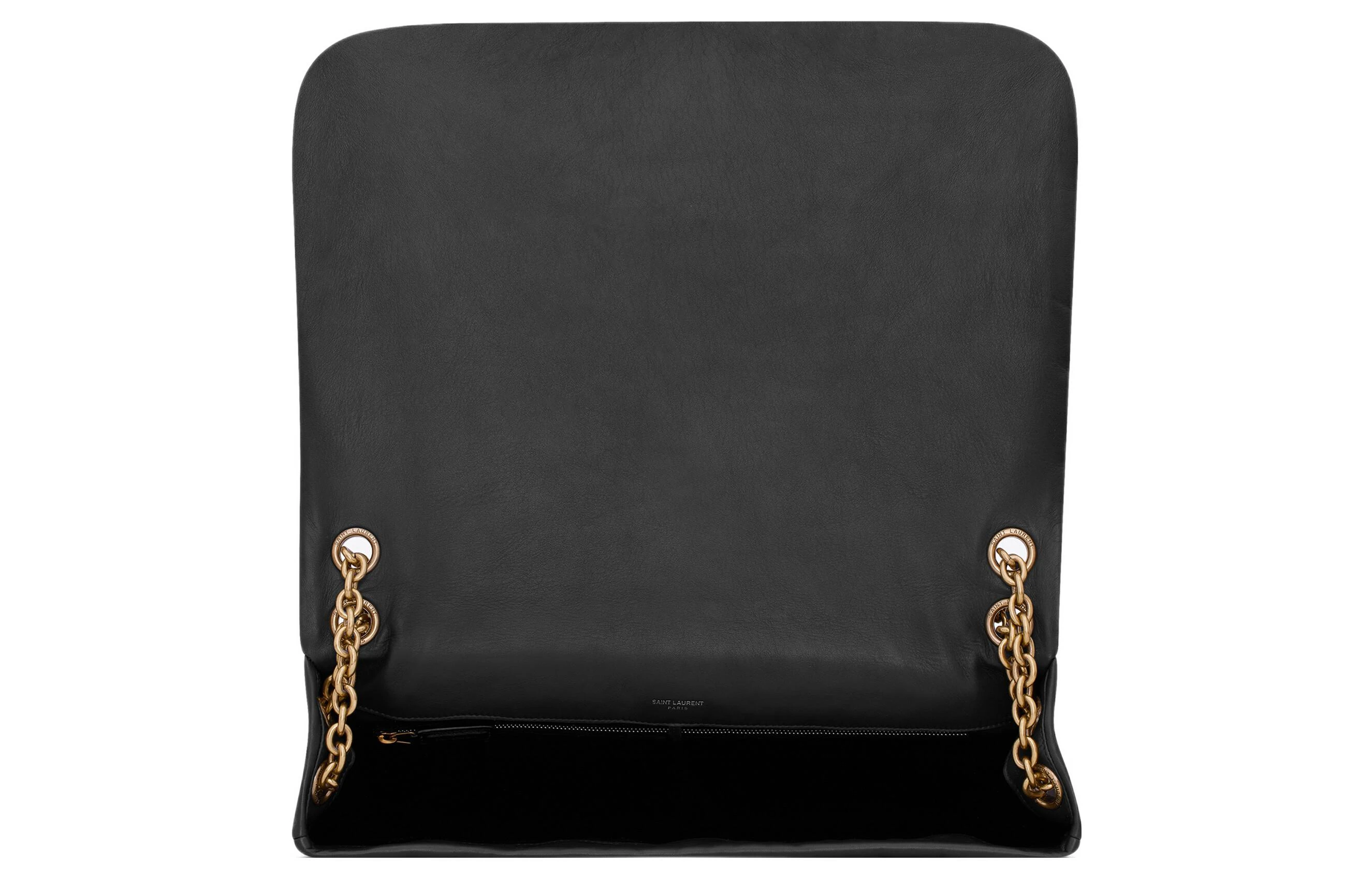 商品[国内直发] Yves Saint Laurent|圣罗兰 YSL JAMIE 4.3 Logo标识链条 小羊皮 手提单肩包 女款 黑色,价格¥24298,第6张图片详细描述