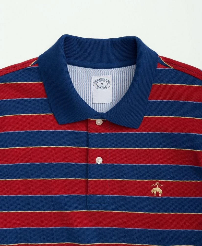 商品Brooks Brothers|Supima® Cotton Multi-Stripe Polo Shirt,价格¥543,第2张图片详细描述