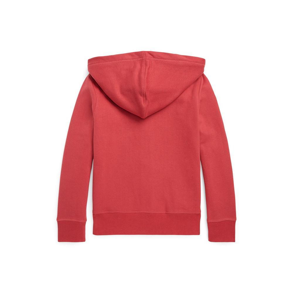 商品Ralph Lauren|Big Girls Fleece Full-Zip Hoodie,价格¥416,第4张图片详细描述