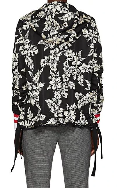 商品Moncler|Moirion Floral Tech-Faille Jacket,价格¥3422,第3张图片详细描述