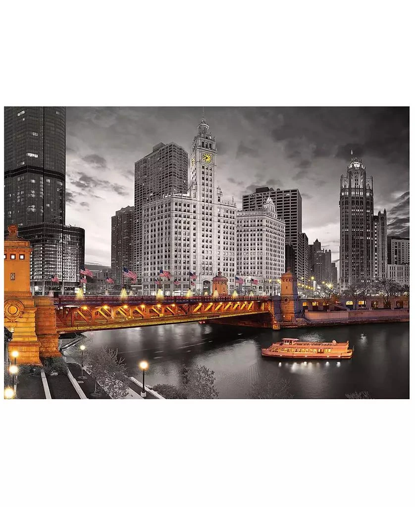 商品Crayola|City Collection - Chicago - Michigan Avenue - 1000 Piece Puzzle,价格¥142,第2张图片详细描述