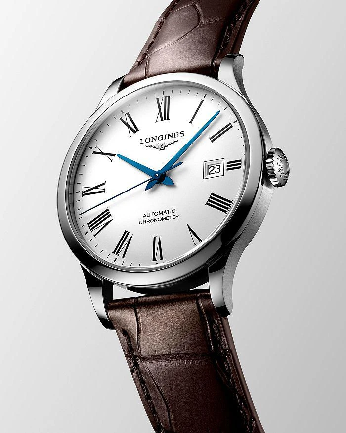 商品Longines|Record Watch, 40mm,价格¥15902,第3张图片详细描述