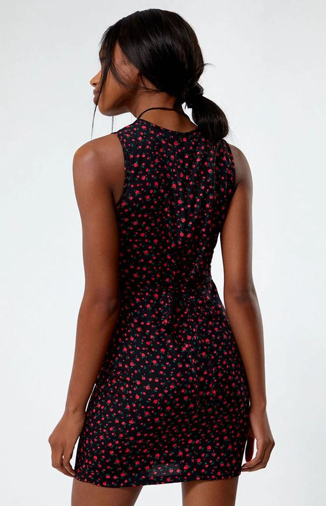 商品Daisy Street|Floral Tie Back Mini Dress,价格¥347,第4张图片详细描述