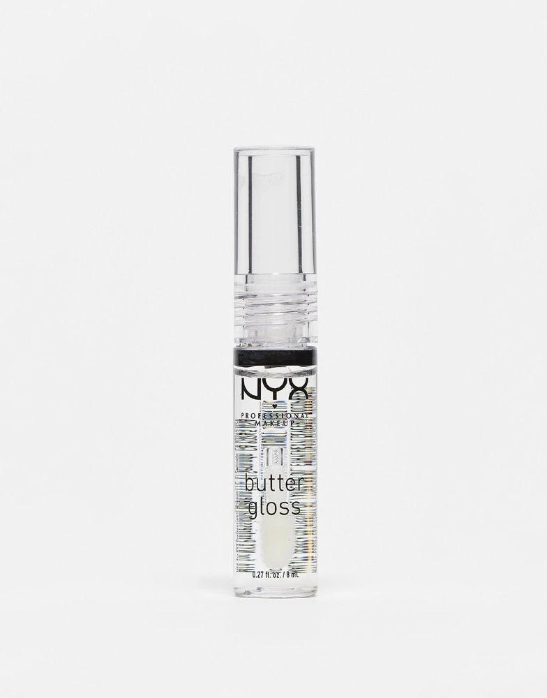 商品NYX Professional Makeup|NYX Professional Makeup Butter Lip Gloss - Clear,价格¥50,第2张图片详细描述
