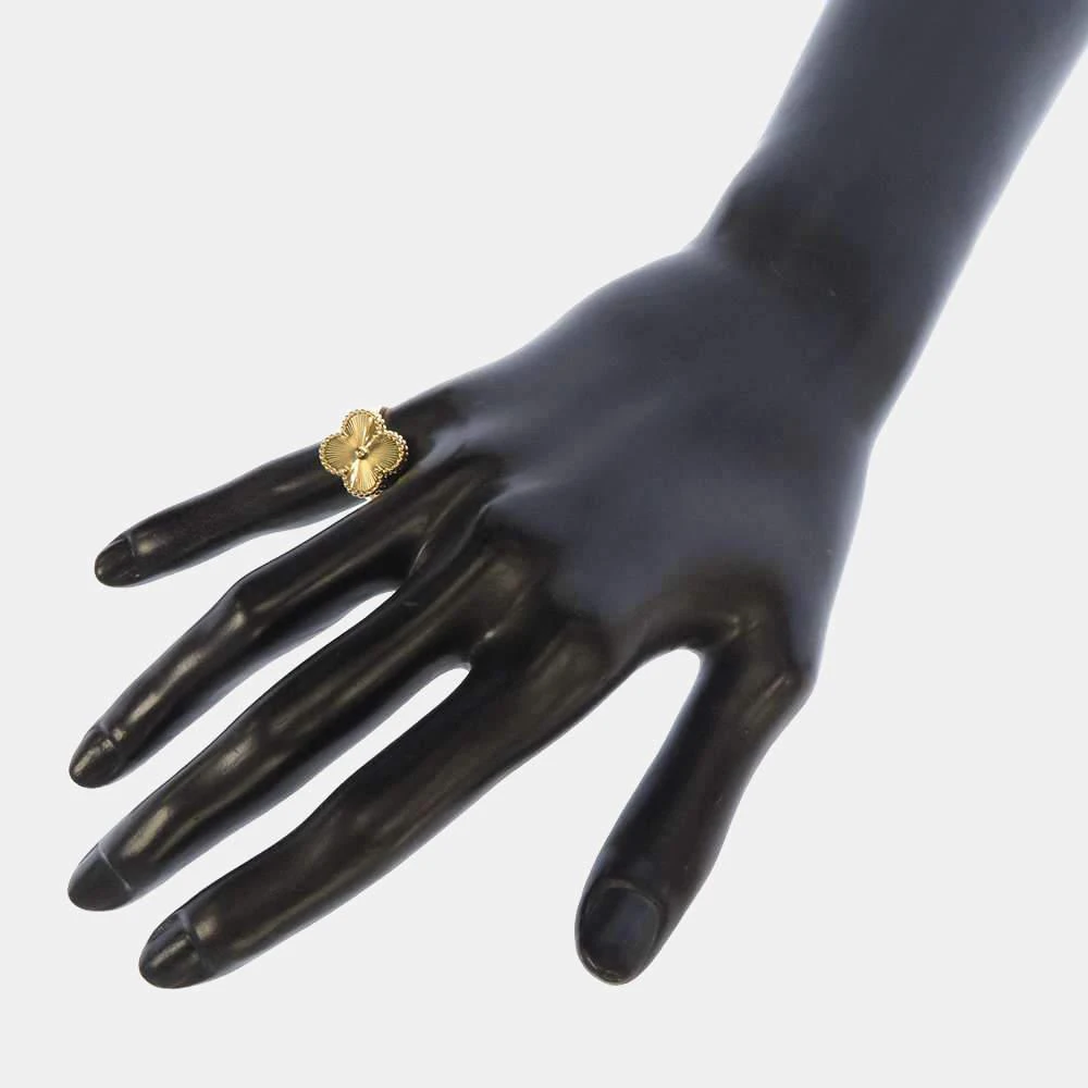 Van Cleef & Arpels Vintage Alhambra 18K Yellow Gold Ring EU 49 商品