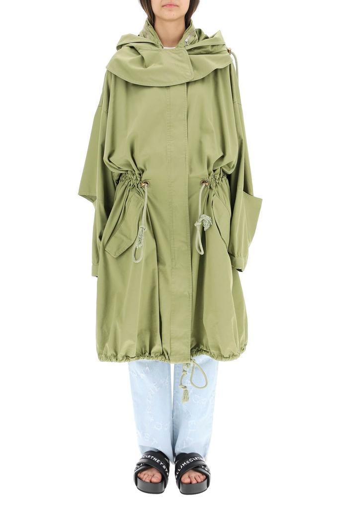 商品Stella McCartney|Stella mccartney oversized hooded parka,价格¥8211,第4张图片详细描述