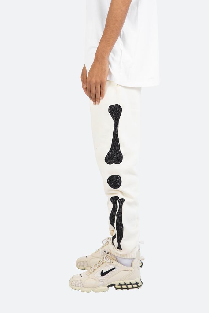商品MNML|Skeleton Sweatpants - Off White,价格¥205,第6张图片详细描述