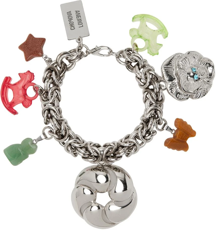 商品CHOPOVA LOWENA|Silver Charm Bracelet,价格¥901,第1张图片