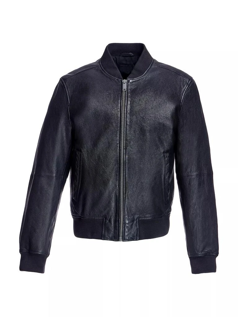 商品Maximilian|Men's Leather Bomber Jacket,价格¥7455,第1张图片