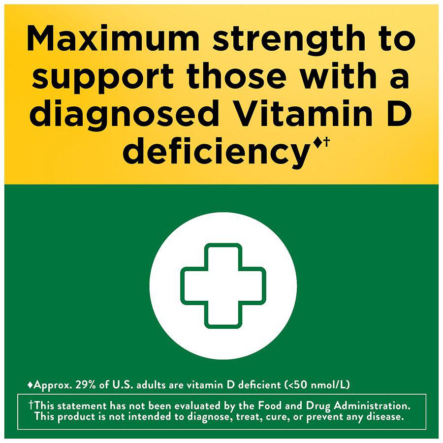 Maximum Strength Vitamin D3 10000 IU (250 mcg) Softgels商品第10张图片规格展示