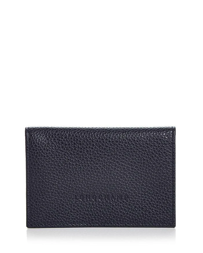 商品Longchamp|Le Foulonné Leather Card Case,价格¥636,第1张图片