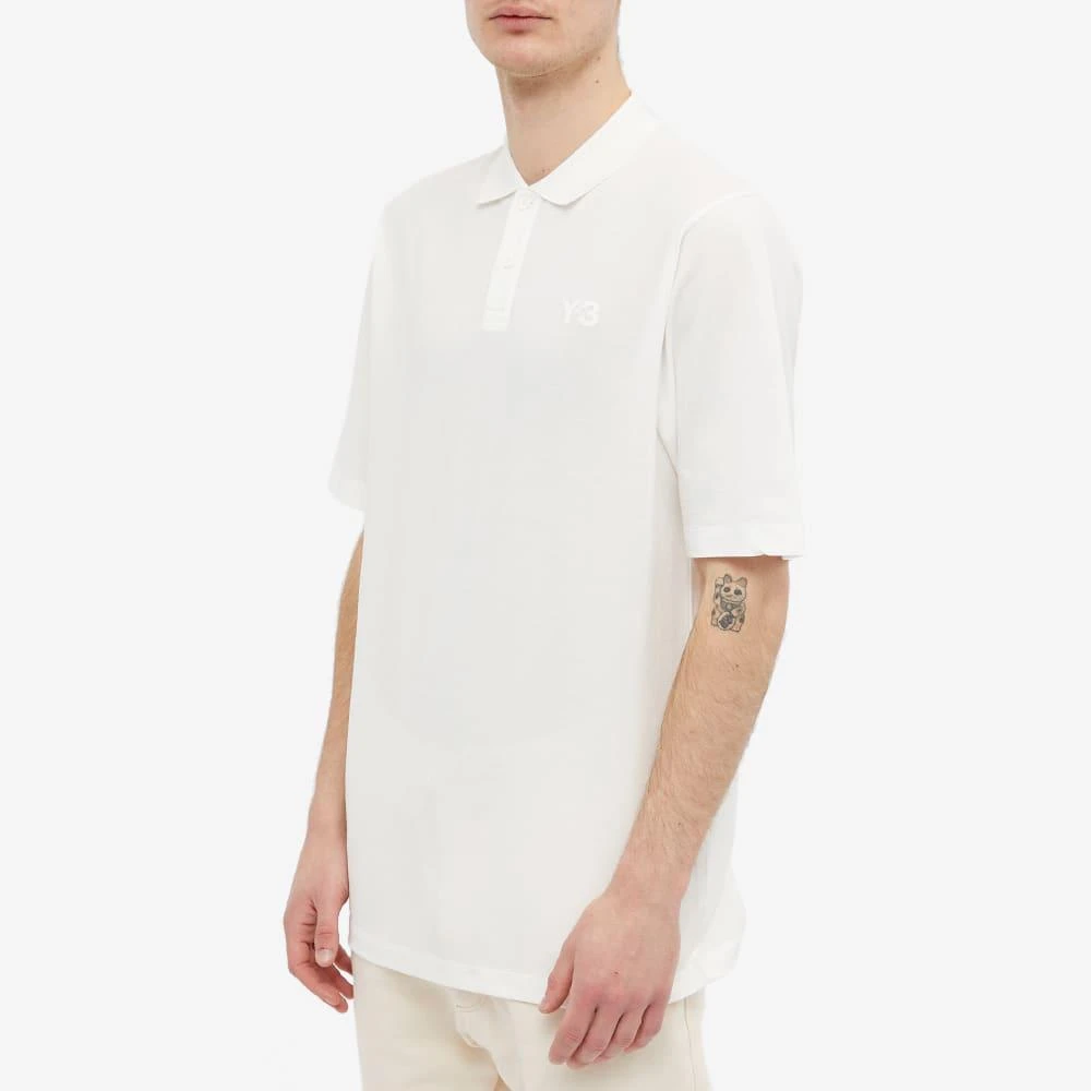 商品Y-3|Y-3 Classic Logo Polo,价格¥476,第3张图片详细描述