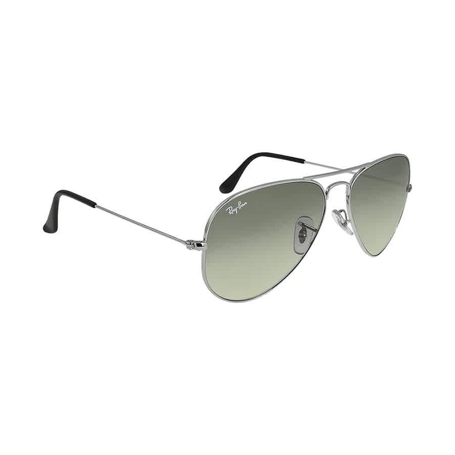商品Ray-Ban|Aviator Light Grey Gradient Unisex Sunglasses RB3025 003/32 58,价格¥825,第2张图片详细描述