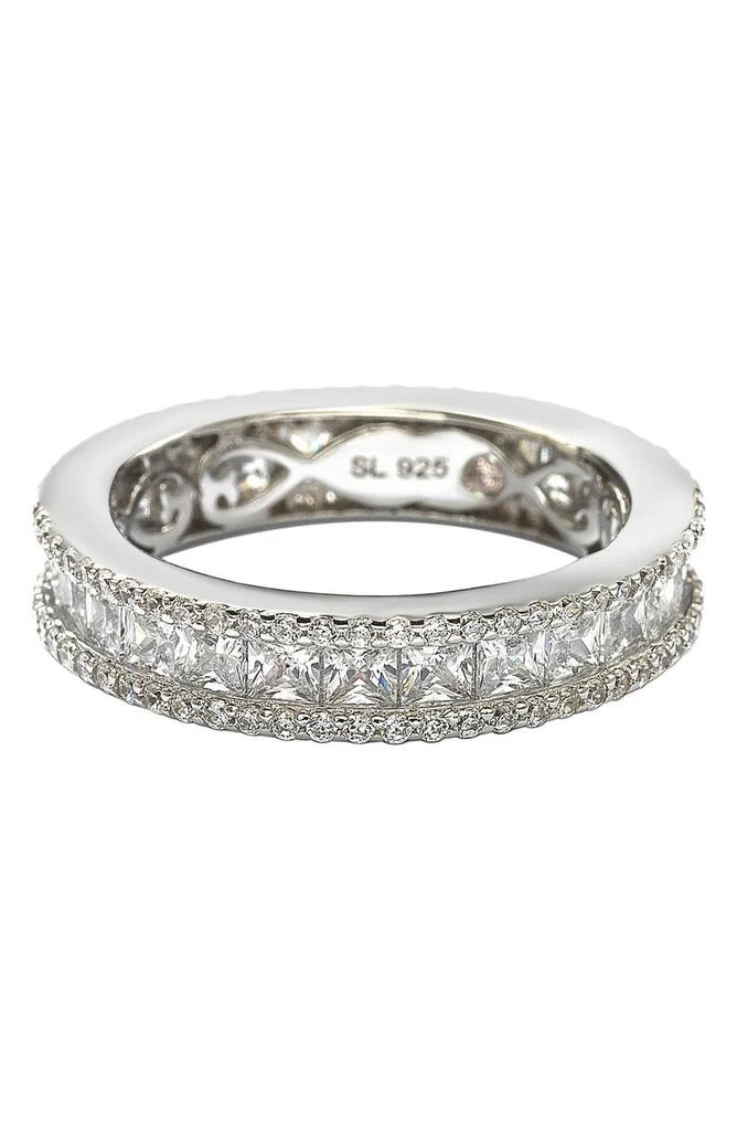 商品Suzy Levian|Square Cut CZ Eternity Band Ring,价格¥671,第1张图片