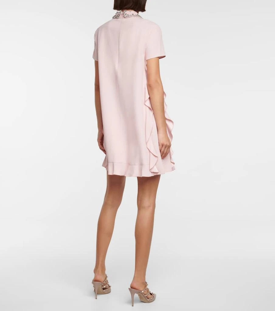 商品RED Valentino|荷叶边饰衬衫式迷你连衣裙,价格¥2223,第3张图片详细描述