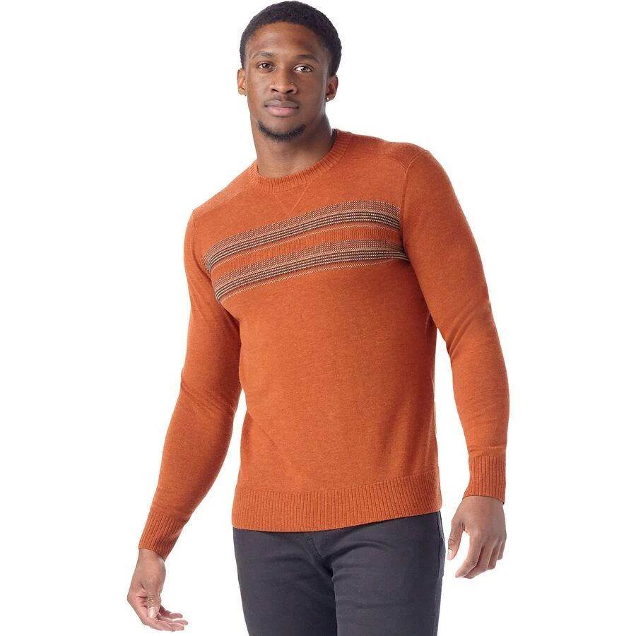 商品SmartWool|Sparwood Stripe Crew Sweater - Men's,价格¥602,第1张图片