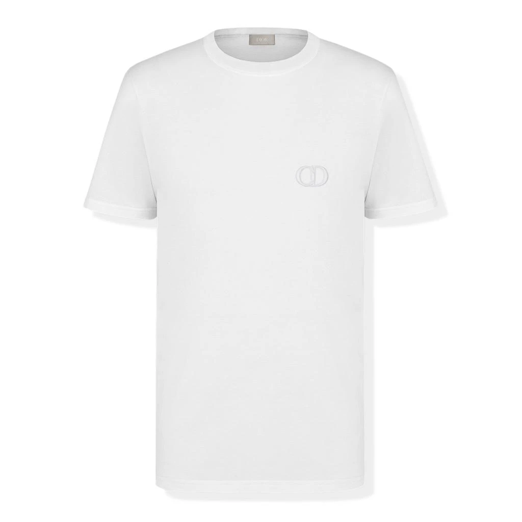 商品Dior|Dior CD Icon White T Shirt,价格¥3534,第1张图片