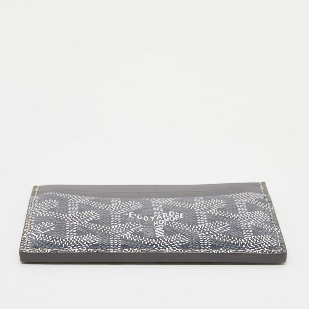 Goyard Grey Goyardine Coated Canvas and Leather Saint Sulpice Card Holder商品第7张图片规格展示