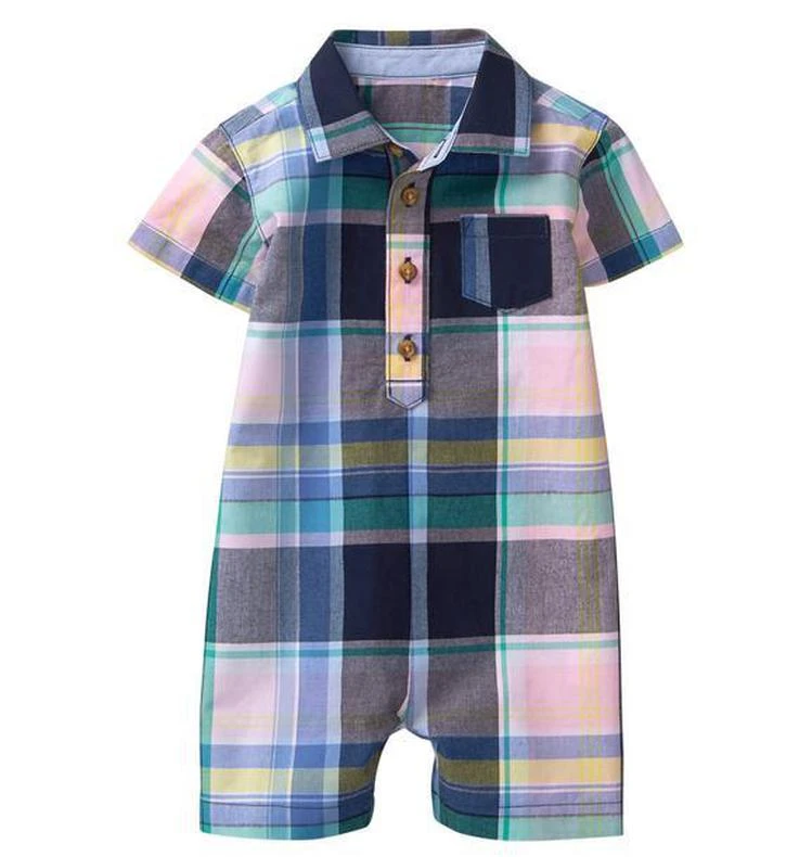 商品Gymboree|Plaid 1-Piece,价格¥111,第1张图片