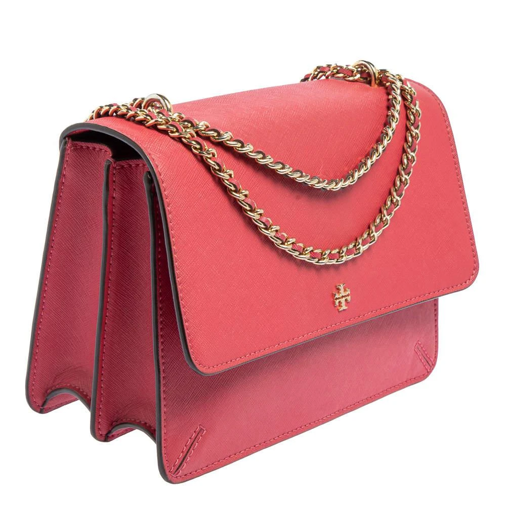 商品[二手商品] Tory Burch|Tory Burch Pink Saffiano Leather Robinson Shoulder Bag,价格¥1192,第3张图片详细描述