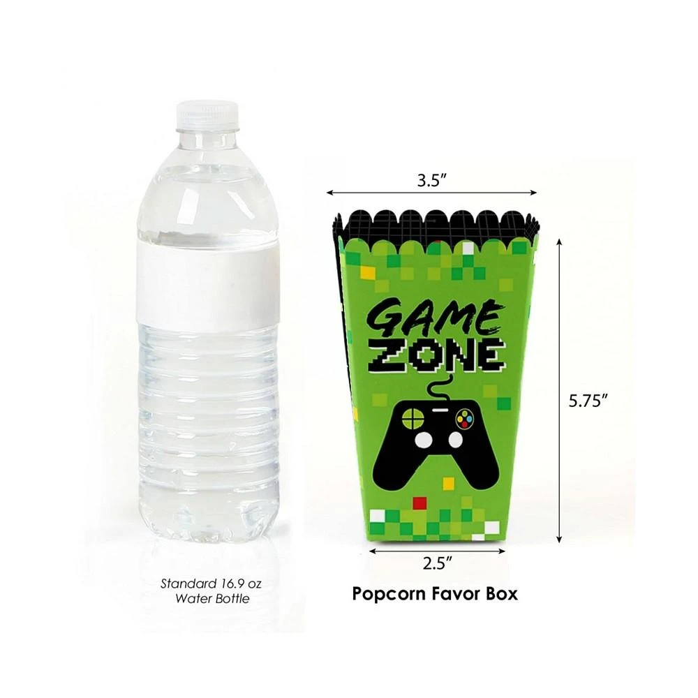 商品Big Dot of Happiness|Game Zone - Video Game Party or Birthday Party Favor Popcorn Treat Boxes - 12 Ct,价格¥127,第2张图片详细描述