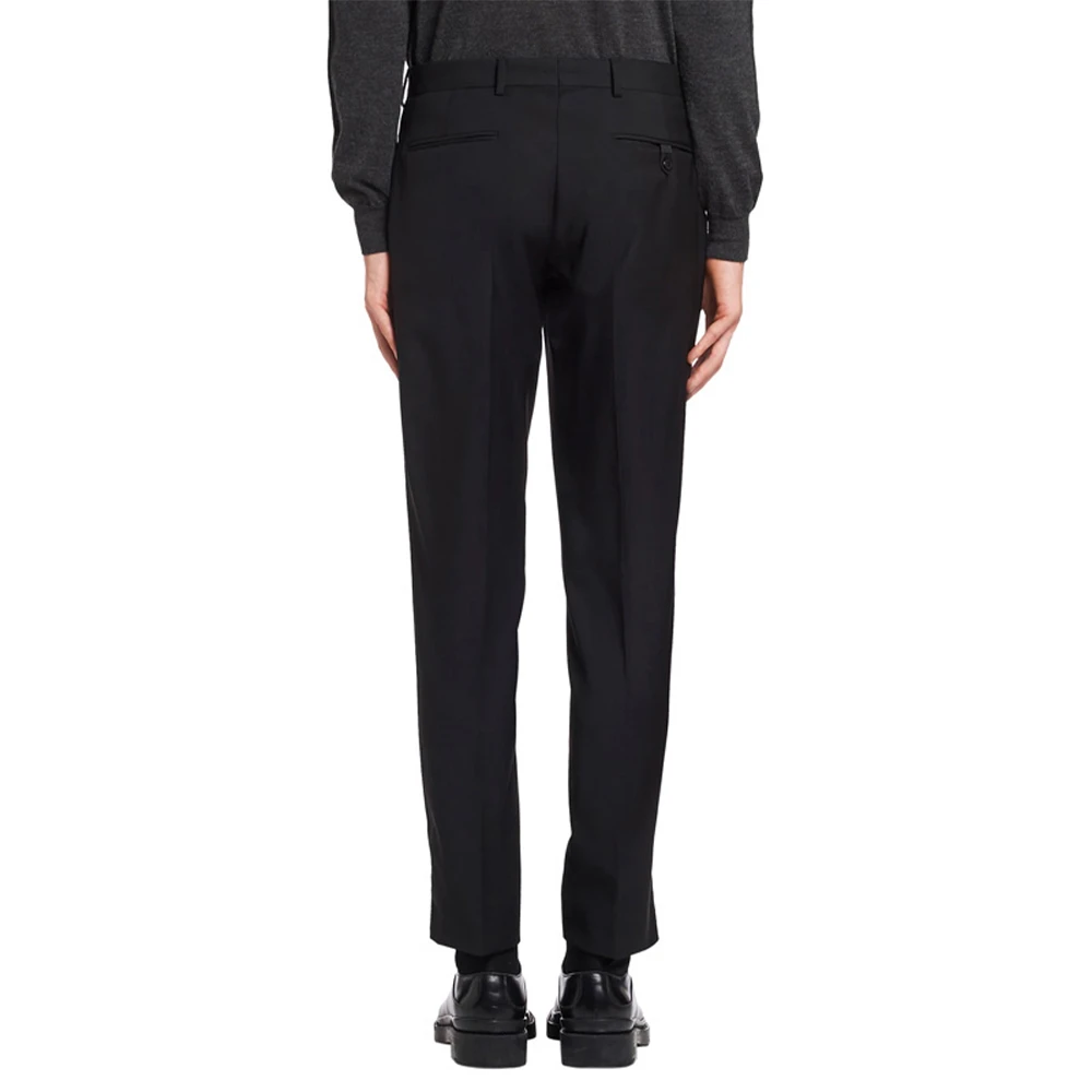 PRADA 普拉达 男士黑色羊毛休闲裤 UPA841-D39-F0002 商品
