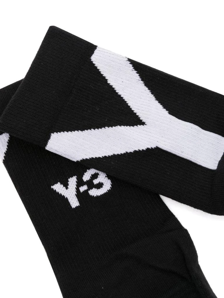 商品Y-3|INTARSIA KNIT COTTON SOCKS,价格¥404,第2张图片详细描述