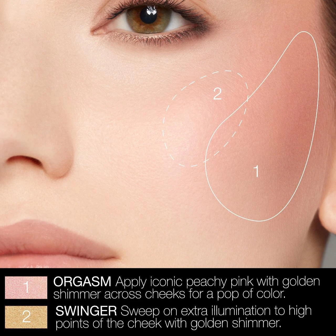 商品NARS|Orgasm Four Play Blush, Contour, and Highlighter Palette,价格¥351,第4张图片详细描述