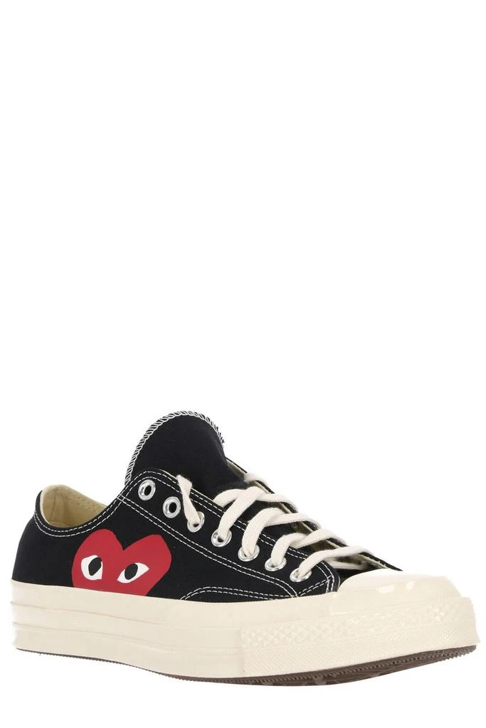 商品Comme des Garcons|Comme des Garçons Play Heart Printed Low-Top Sneakers,价格¥944,第2张图片详细描述