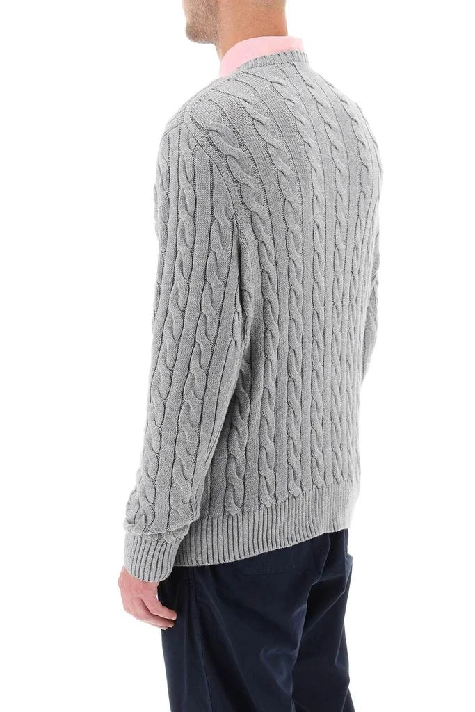 商品Ralph Lauren|Cotton pullover with braided details,价格¥908,第4张图片详细描述