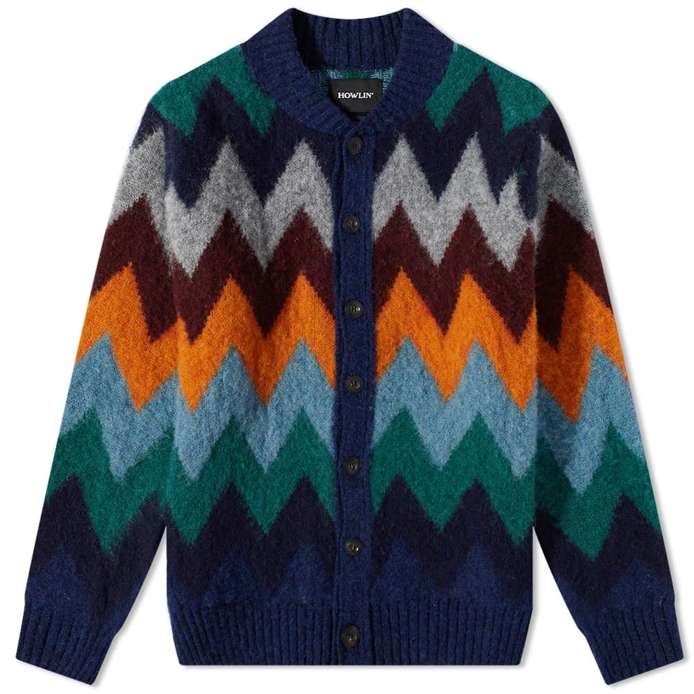 商品Howlin by Morrison|Howlin' Blue Magician Baseball Cardigan,价格¥1600,第1张图片