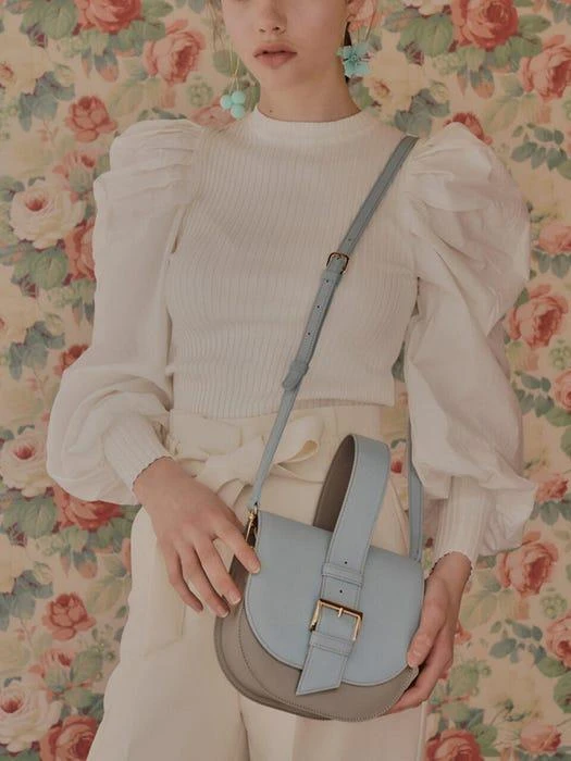 商品Monthly object|Belt Handle Bag Sky Blue,价格¥2832,第3张图片详细描述