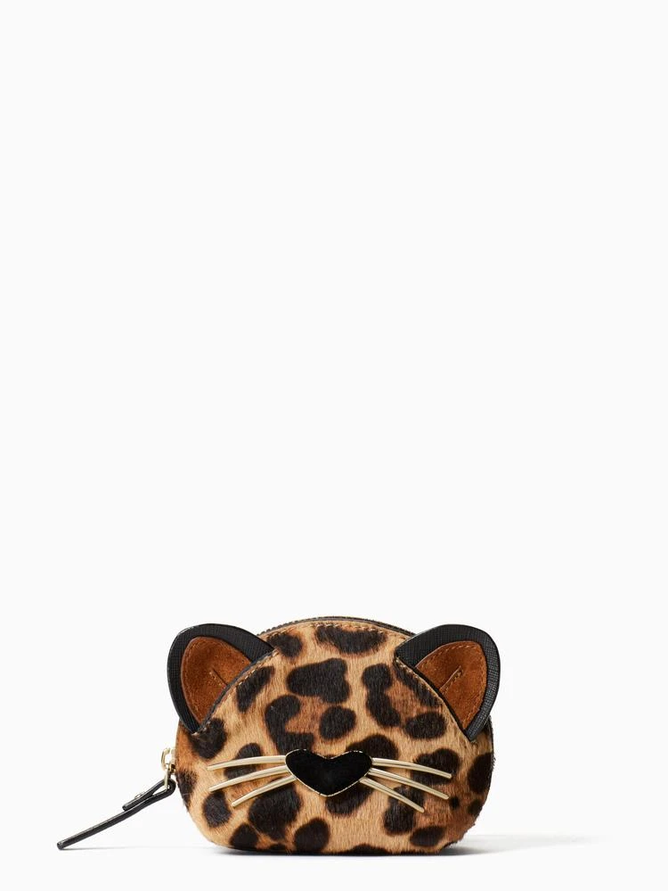 商品Kate Spade|run wild 豹纹零钱包,价格¥760,第1张图片