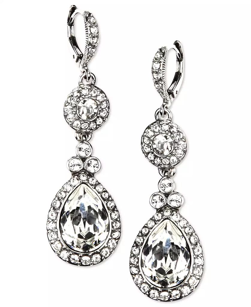 Givenchy Crystal Element Double Drop Earrings - JEWELRY