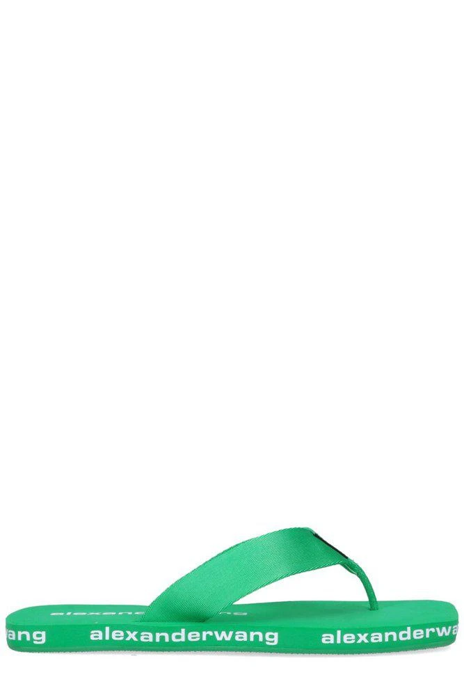商品Alexander Wang|Alexander Wang Logo Printed Flip Flops,价格¥670,第1张图片