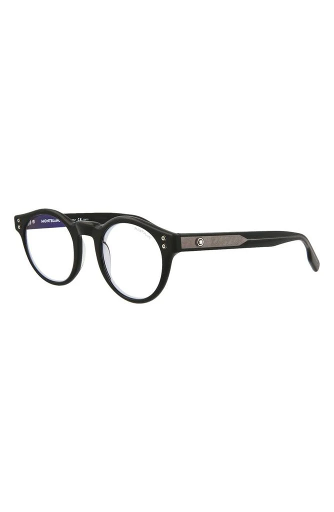 商品MontBlanc|49mm Round Sunglasses,价格¥1224,第2张图片详细描述