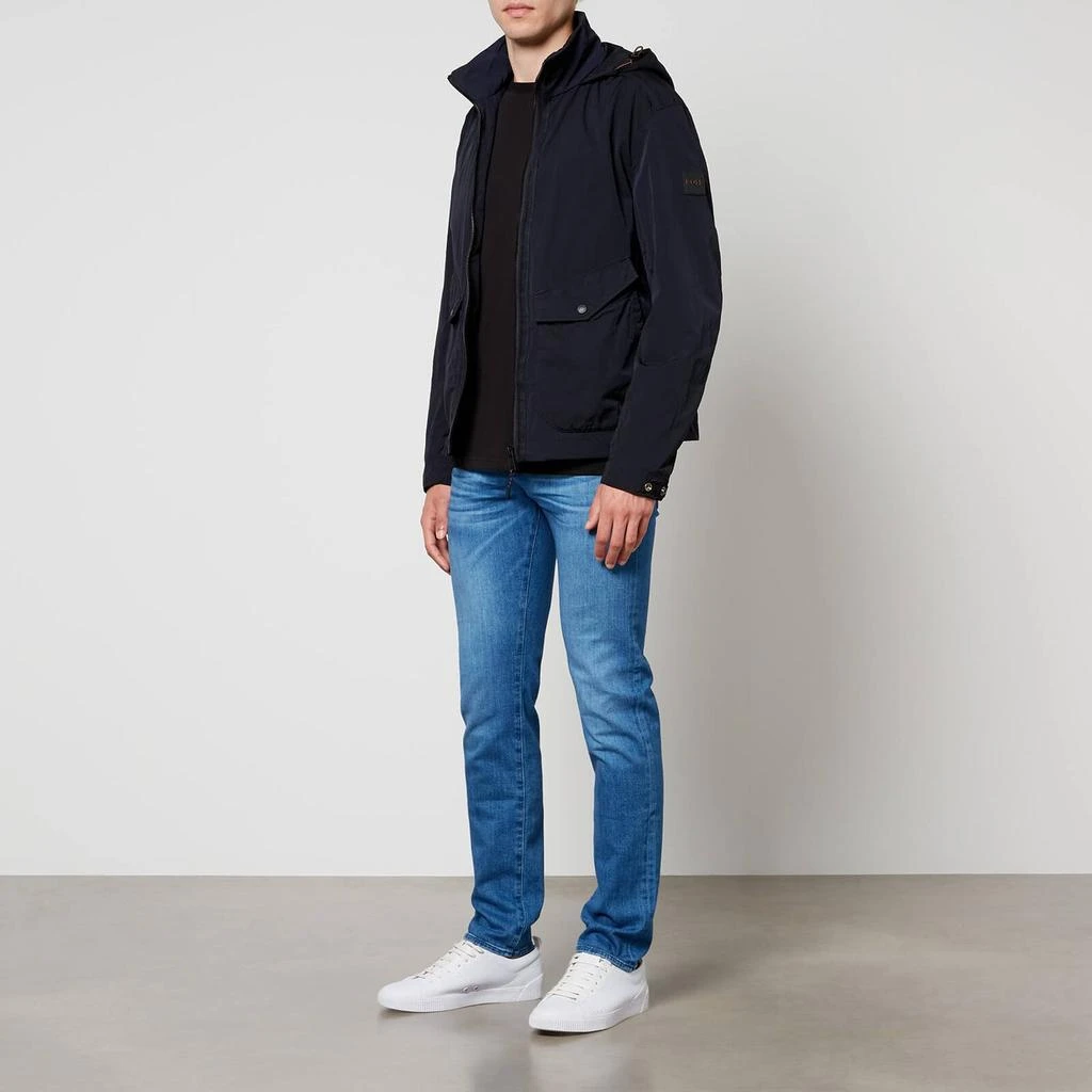 商品Hugo Boss|BOSS Orange Oprin-D Crinkled-Shell Hooded Jacket,价格¥1550,第3张图片详细描述