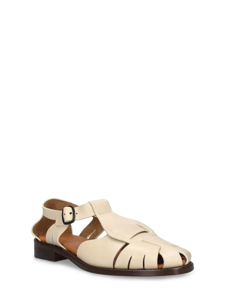 商品Hereu|20mm Pesca Leather Sandals,价格¥3870,第2张图片详细描述