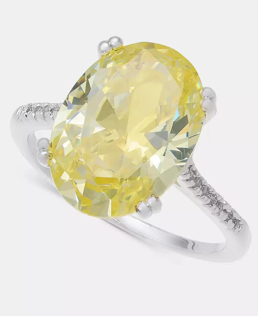 商品Charter Club|Oval Crystal Statement Ring, Macy's Exclusive,价格¥117,第1张图片