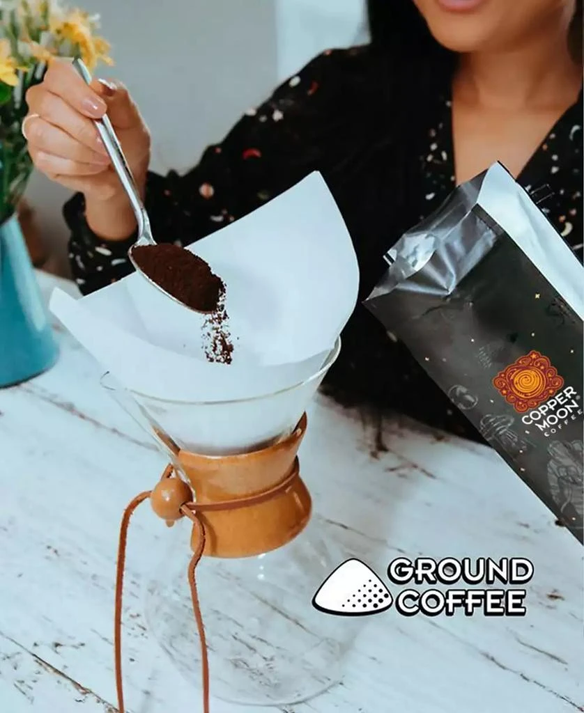 商品Copper Moon Coffee|Ground Coffee, Out of This World Blends Variety Pack, 48 Ounces,价格¥297,第2张图片详细描述