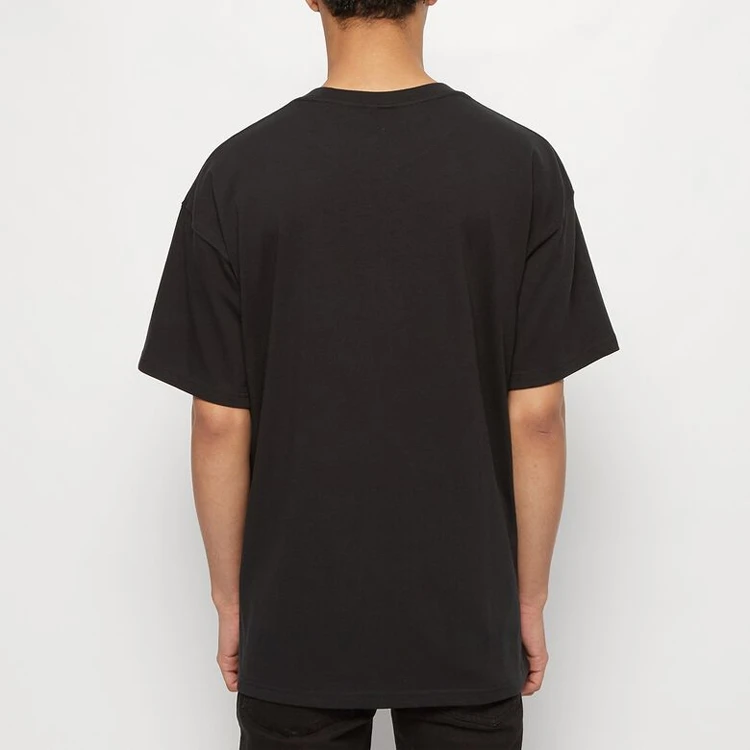 商品[国内直发] STUSSY|x Nike 联名款 胸前Logo短袖美式复古T恤 男女同款 黑色,价格¥1842,第6张图片详细描述