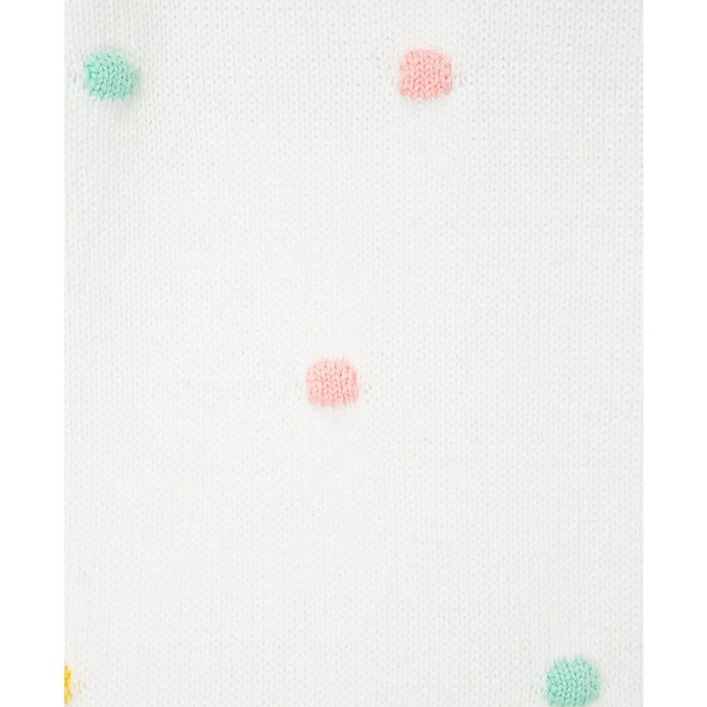 商品Little Me|Baby Pastel Dots Sweater-Knit Coverall,价格¥204,第4张图片详细描述