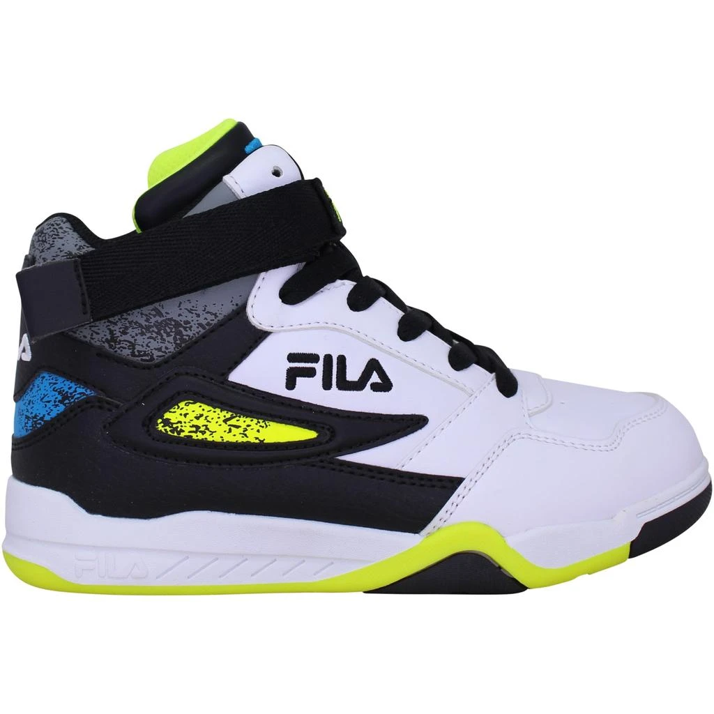 商品Fila|Fila Multiverse White/Green/Black  3BM01194-138 Pre-School,价格¥302,第1张图片