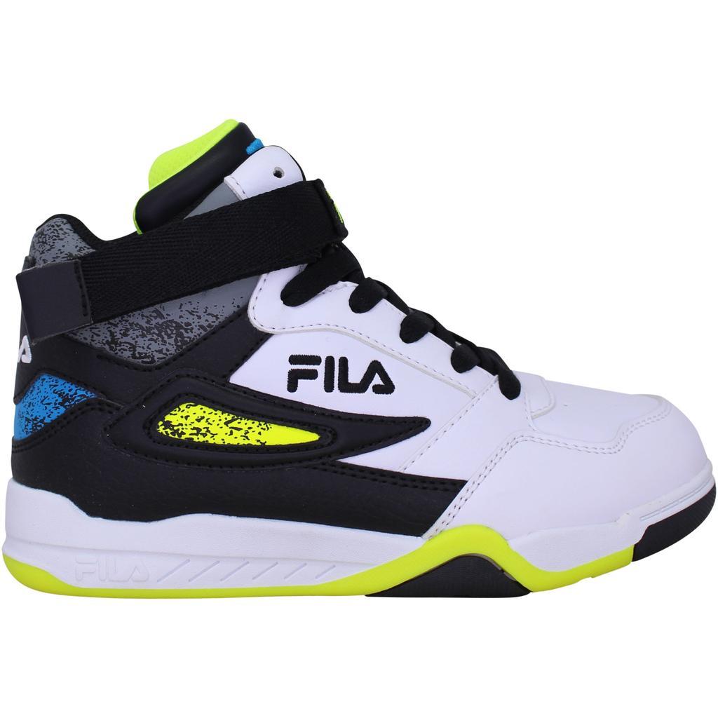 商品Fila|Fila Multiverse White/Green/Black  3BM01194-138 Pre-School,价格¥612,第1张图片