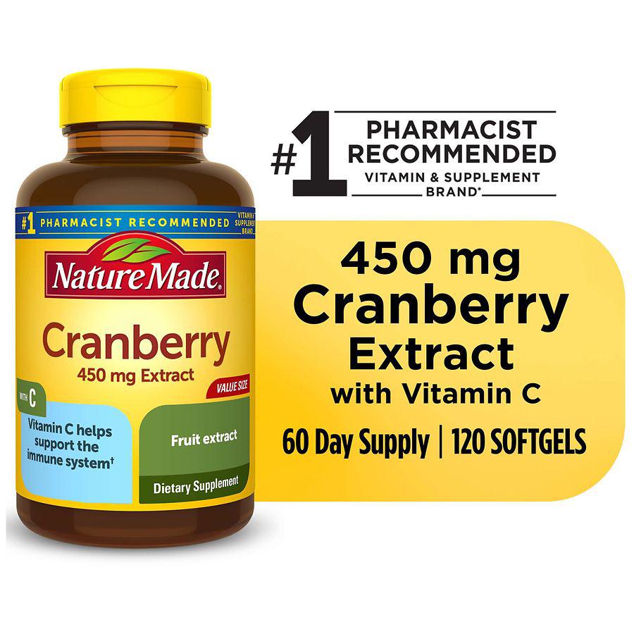 Cranberry with Vitamin C Softgels商品第7张图片规格展示