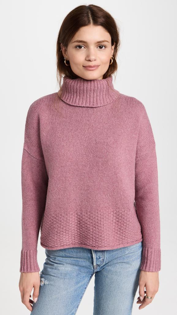 商品Madewell|Madewell Corsica Stitch Mix Turtleneck,价格¥806,第4张图片详细描述