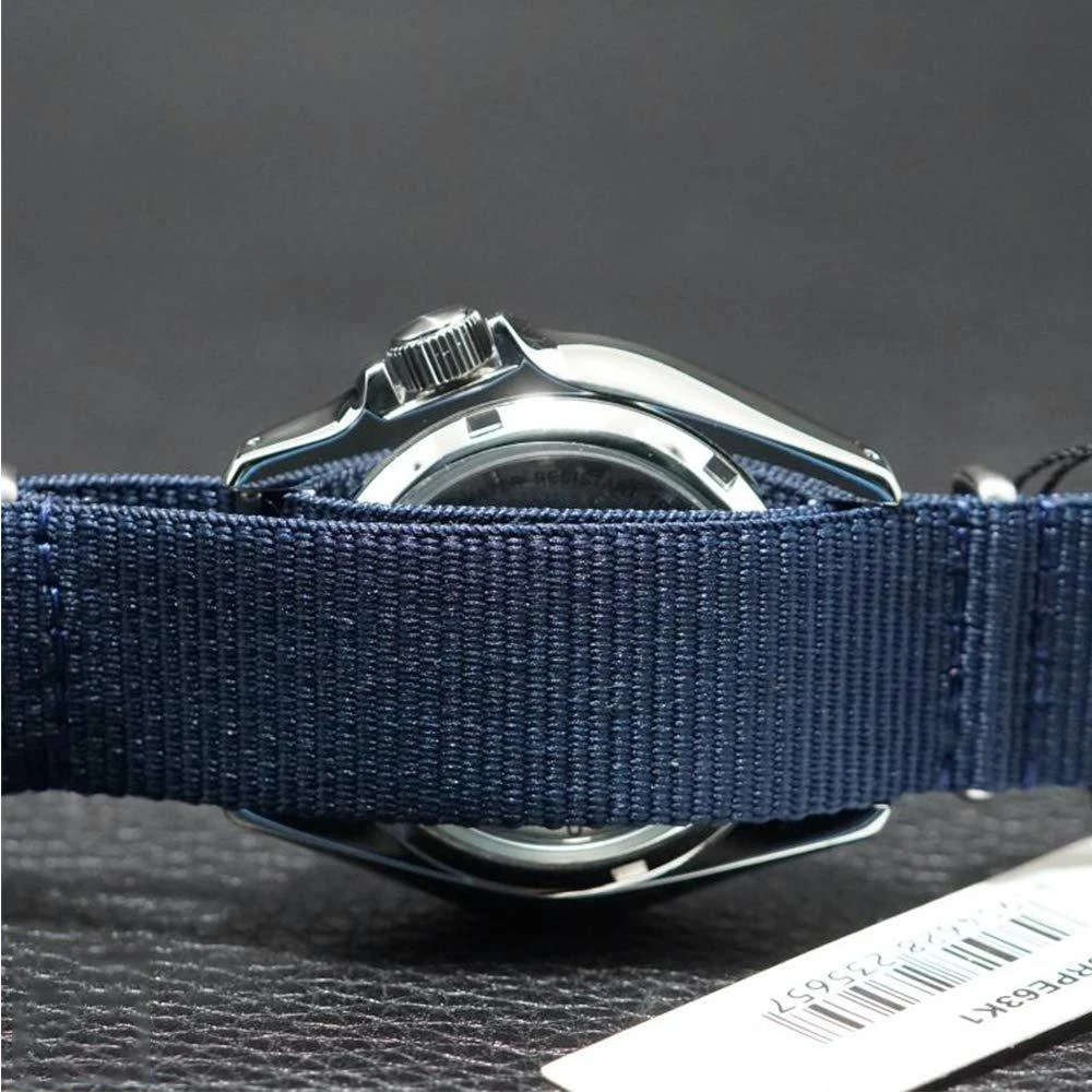 商品Seiko|Seiko Men Analogue Automatic Watch with Nylon Strap SRPE63K1, Silver, One Size, Strap.,价格¥2071,第5张图片详细描述