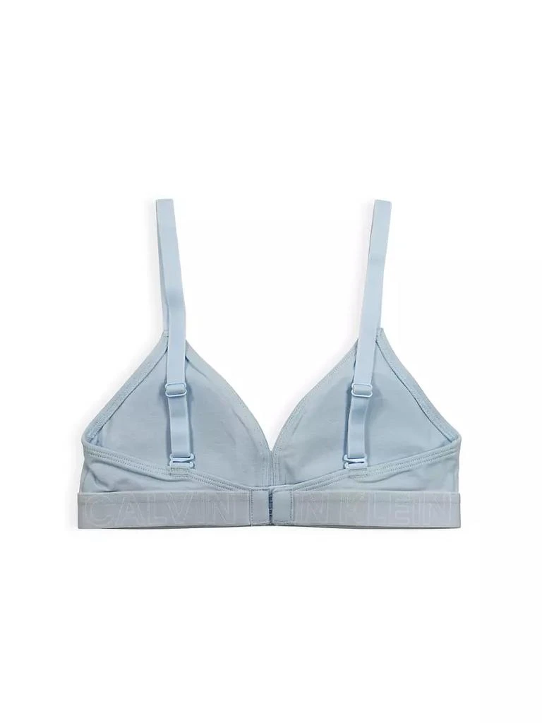 商品Calvin Klein|Girl's 2-Pack Triangle Bra Set,价格¥150,第4张图片详细描述